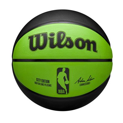 Wilson 2023 NBA Team City Edition New Orleans Pelicans Size 7 - Grün - Ball