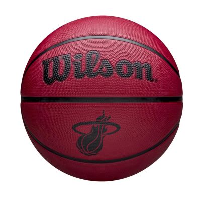 Wilson NBA Team Tribute Solid Miami Heat - Rot - Ball Wilson NBA Team Tribute Solid Miami Heat - Rot - Ball