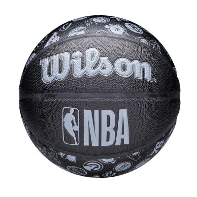 Wilson NBA All Team Basketball Black 7 - Schwarz - Ball Wilson NBA All Team Basketball Black 7 - Schwarz - Ball