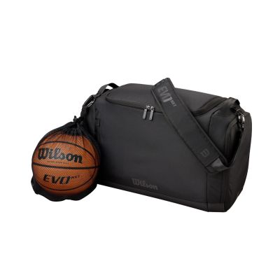 Wilson EVO Next Duffle Bag Black - Schwarz - Rucksack Wilson EVO Next Duffle Bag Black - Schwarz - Rucksack